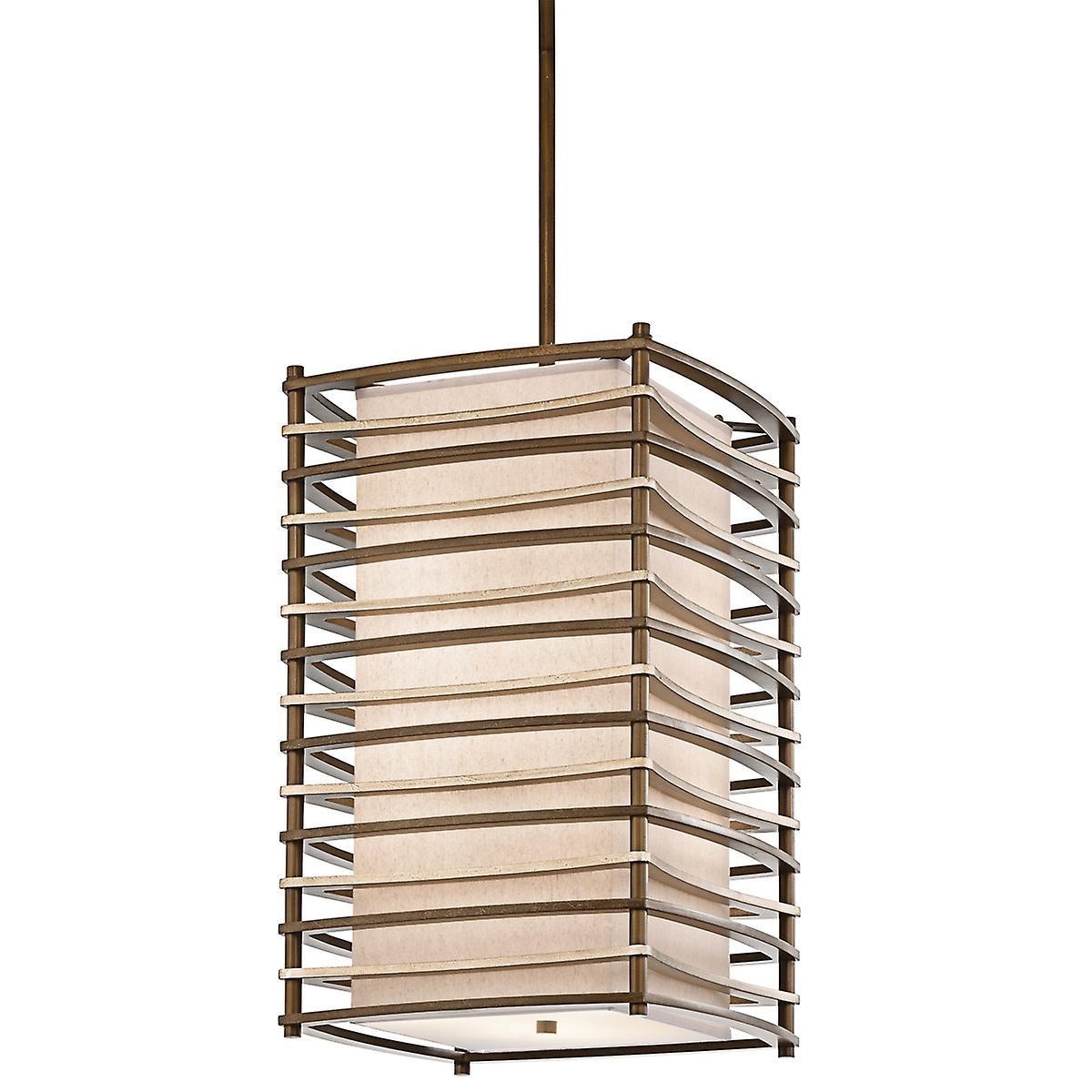 Elstead Lighting Moxie 4 Light Ceiling Pendant Bronze, E27