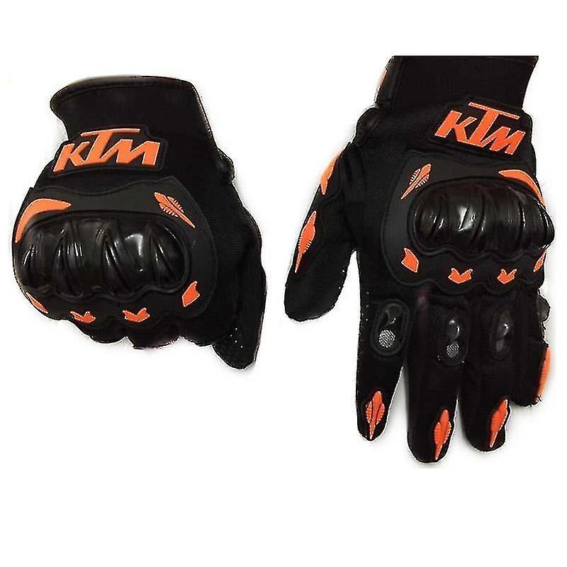 Gunest Ktm Breathable Motorcycle Full Finger Gloves Off-road Racing Motorcycle Riding Gloves XL