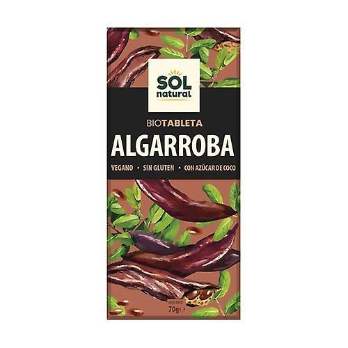 Sol Natural Organic carob vegan chocolate 70 g