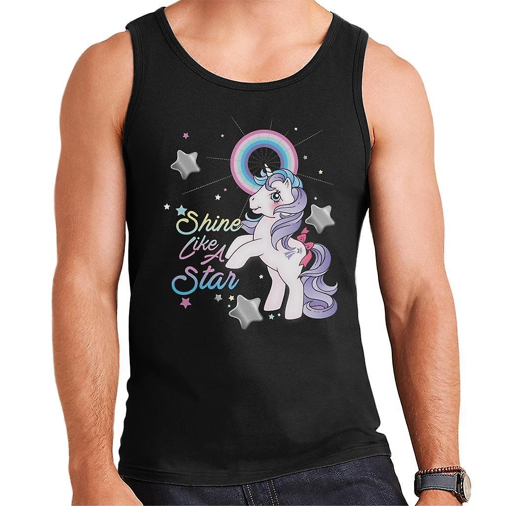 My Little Pony Shine Like A Star Men's Vest Black XX-Large