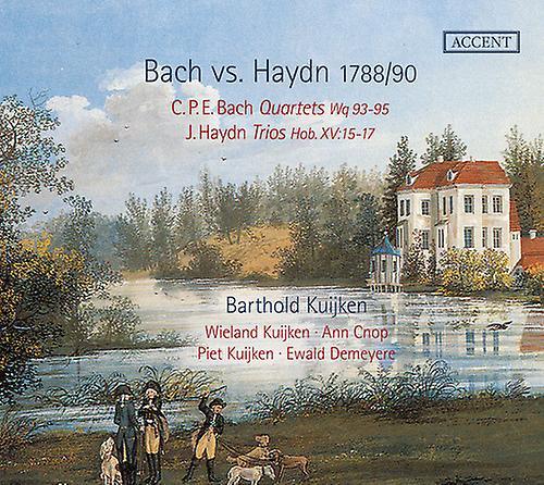 Accent Records Barthold Kuijken - Bach Vs. Haydn 1788/90  [COMPACT DISCS] USA import