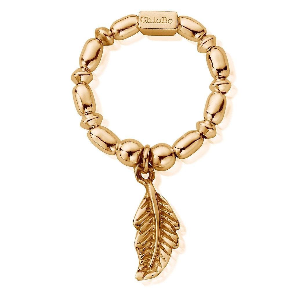 Women's ChloBo Mini Rice Feather Ring Size Medium