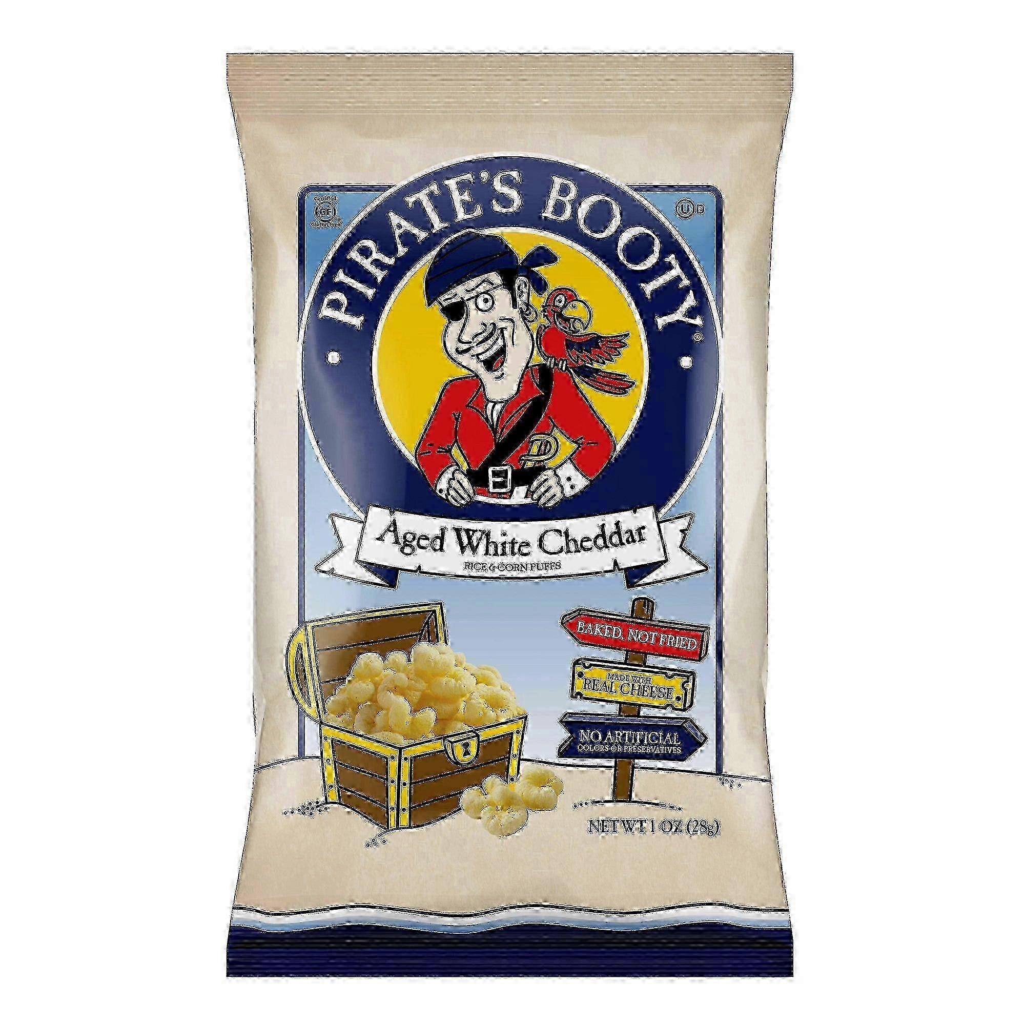 Pirate's Booty Aged White Cheddar Puffs, 1 Oz