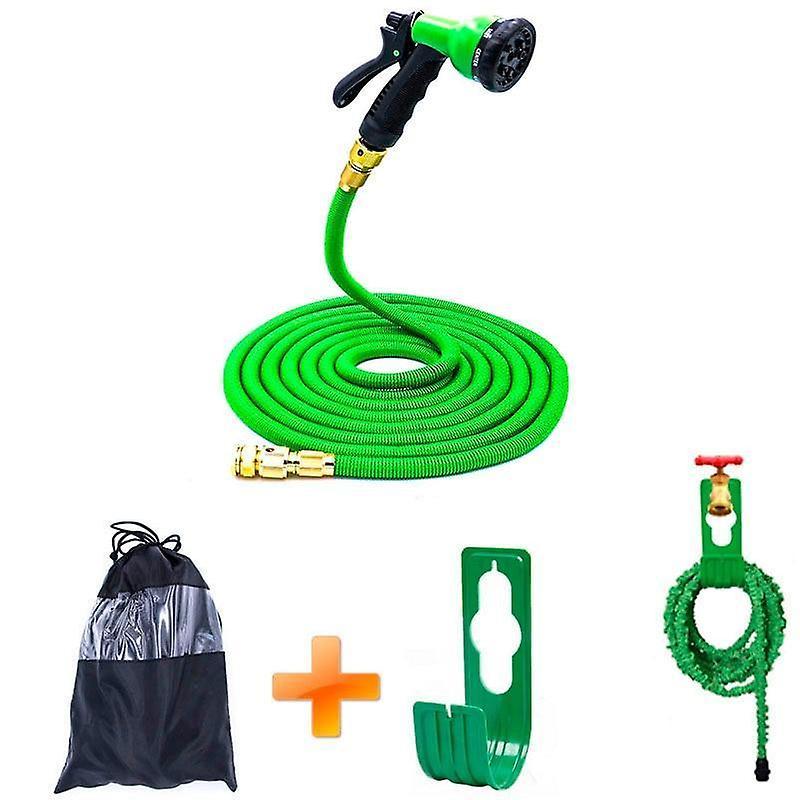 Slowmoose Garden Hose Expandable Magic Flexible Water Plastic Pipe With Spray Gun 125ft