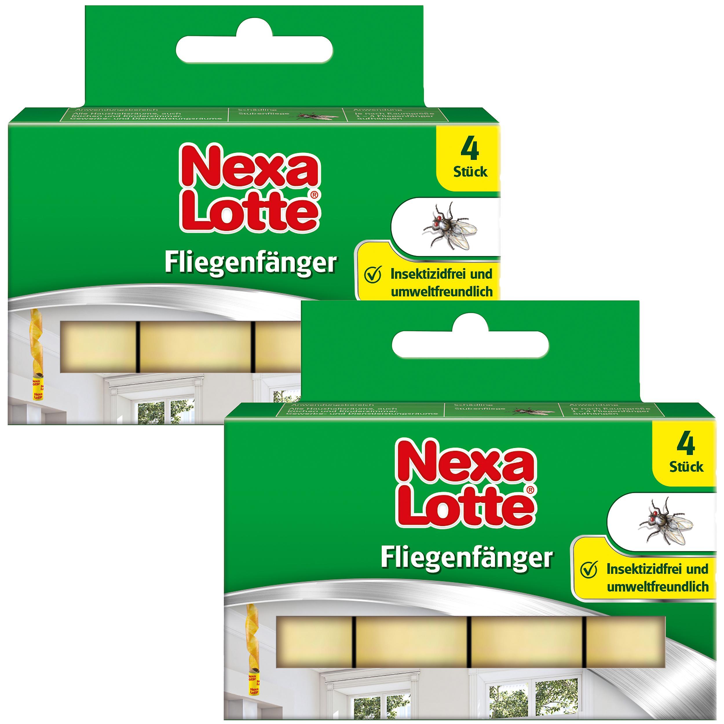 2 x NEXA LOTTE® flypaper, 4 pieces