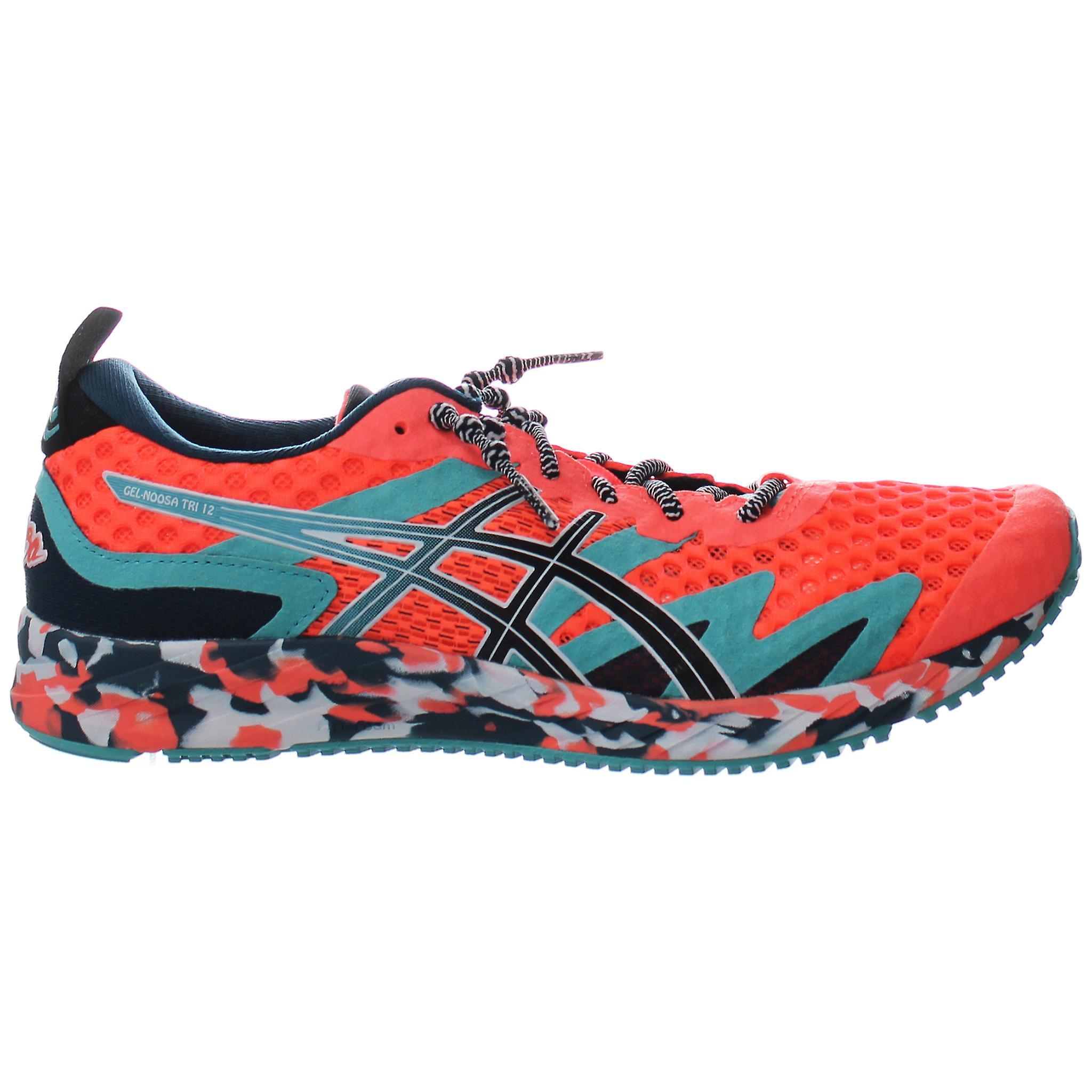 Asics Gel-Noosa Tri 12 Lace-Up Red Synthetic Mens Running Trainers 1011A673_701 UK 5 EU 39 US 6