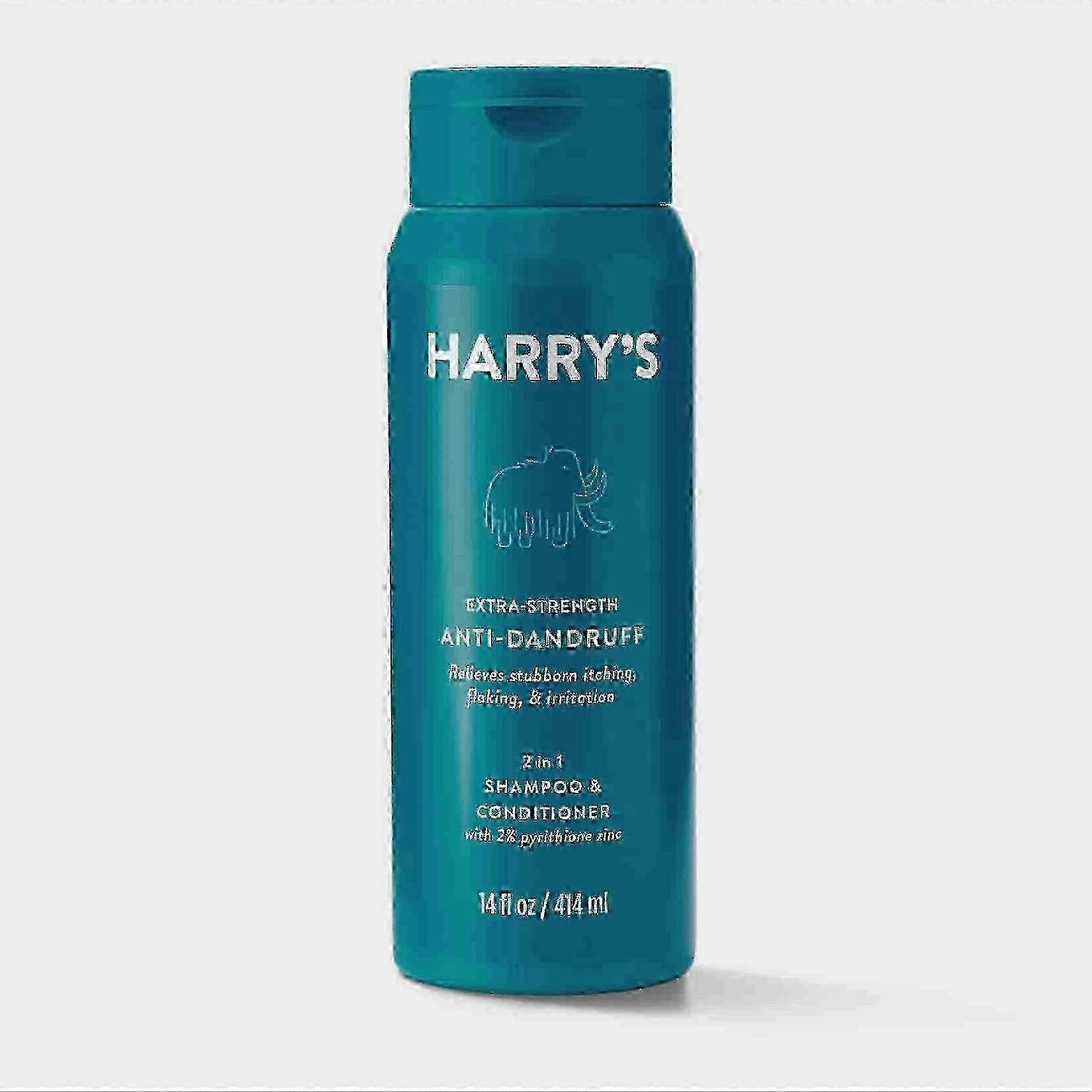 Harry's Men's Extra Strength Anti-dandruff 2 In 1 Shampoo & Conditioner, 14 Oz