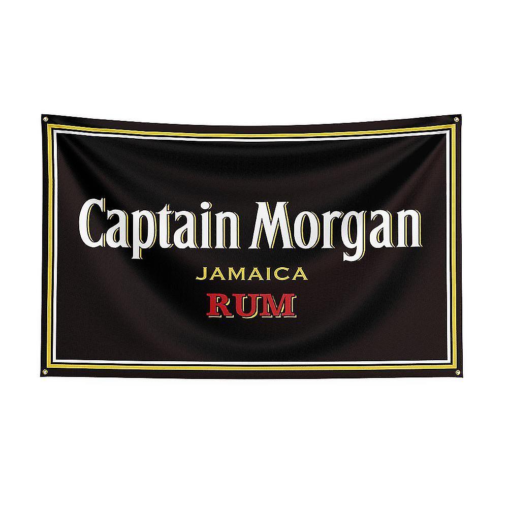 Cryin Jinzhaolai 3x5ft Captain Morgans Beer Flag For Decor J 120 x 180cm