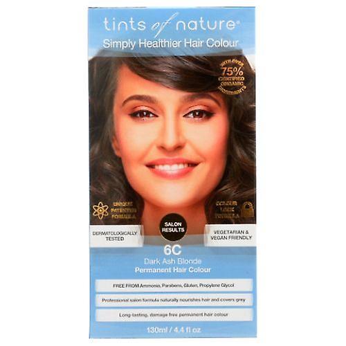 Tints of Nature Permanent Hair Color, 6C Dark Ash Blonde 4.4 Oz (Pack of 1)