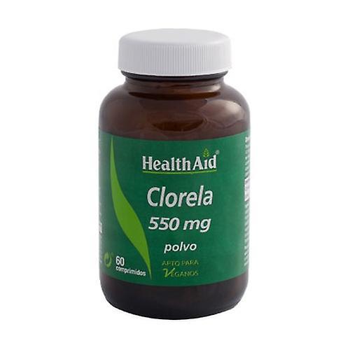 Health Aid Chlorella 60 Tablets Of 550mg