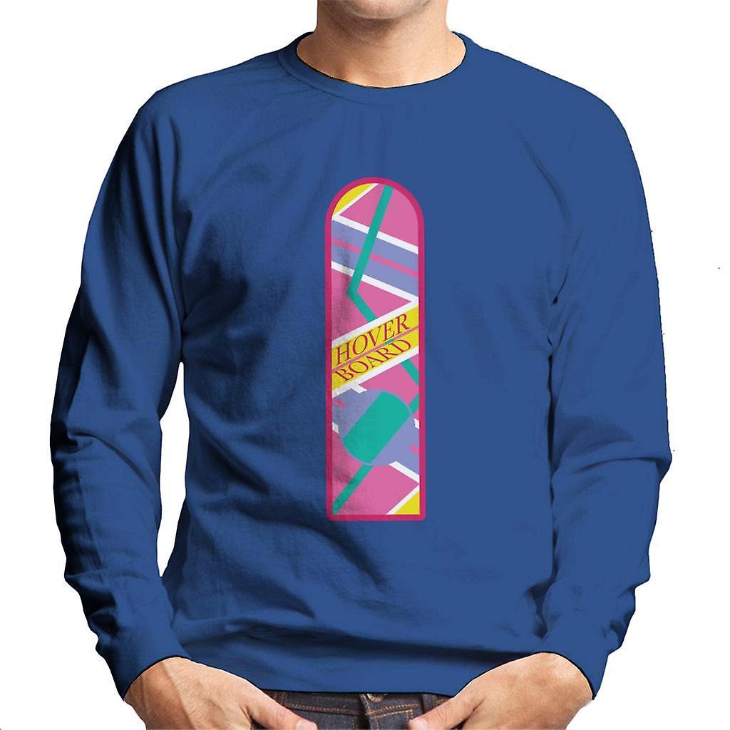 Back to the Future Hoverboard Classic Design Men's Sweatshirt Royal Blue XX-Large