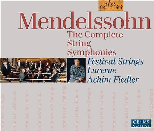 Oehms Lucerne Festival Strings - Complete String Symphonies  [COMPACT DISCS] USA import