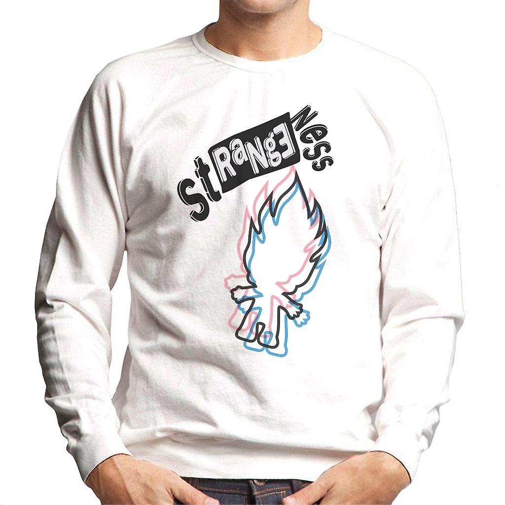 Trolls Silhouette Strangeness Men's Sweatshirt White Small