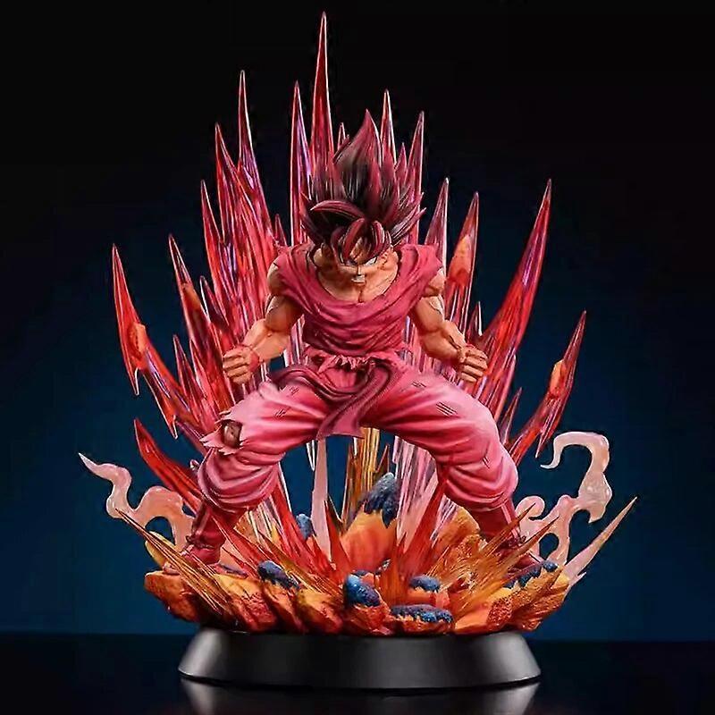 Redkid Anime Dragon Ball Son Goku Figures CS kaiouken Goku Action Figurine Aeration PVC Collection Model Perimeter Toys Gifts with box