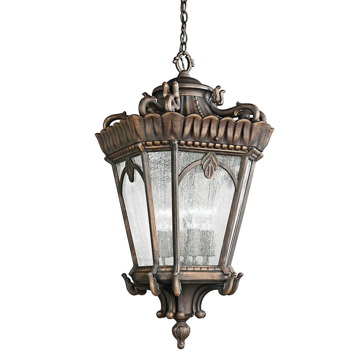 Elstead Lighting Tournai 1 Light Medium Outdoor Ceiling Chain Lantern Londonderry, E27