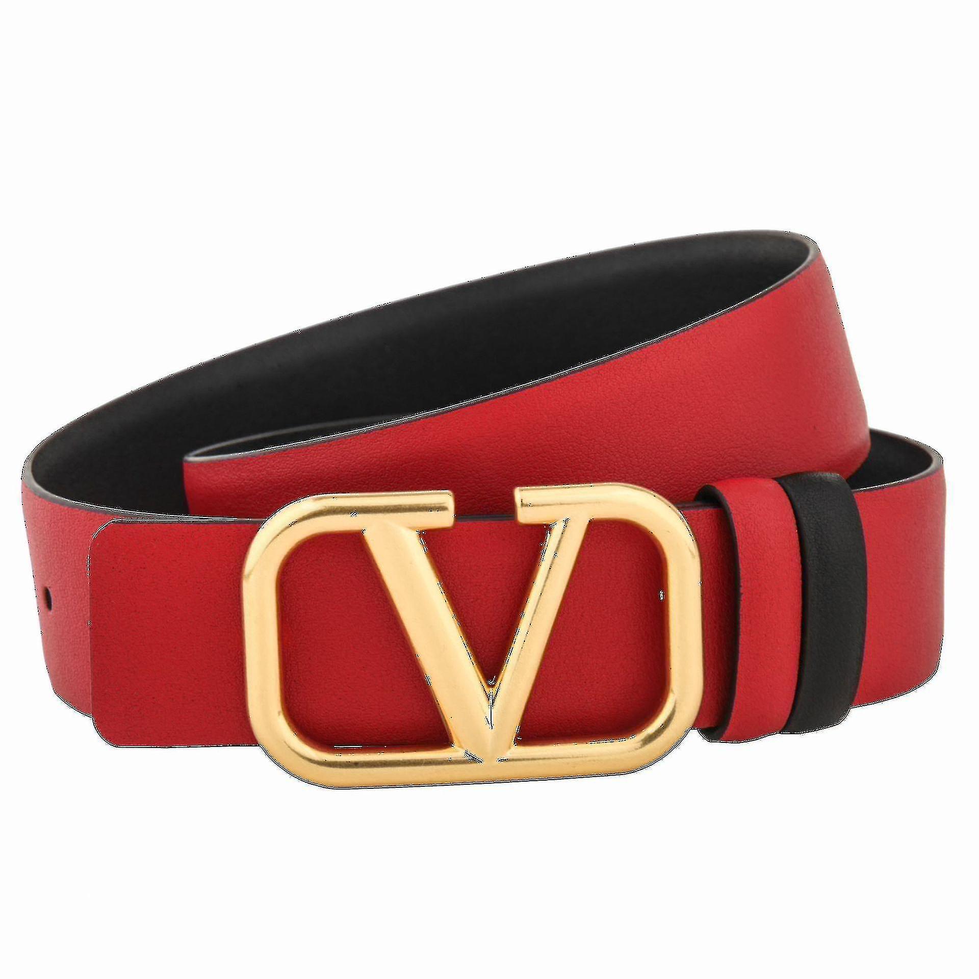 SML Women's Belt, V Belt Red