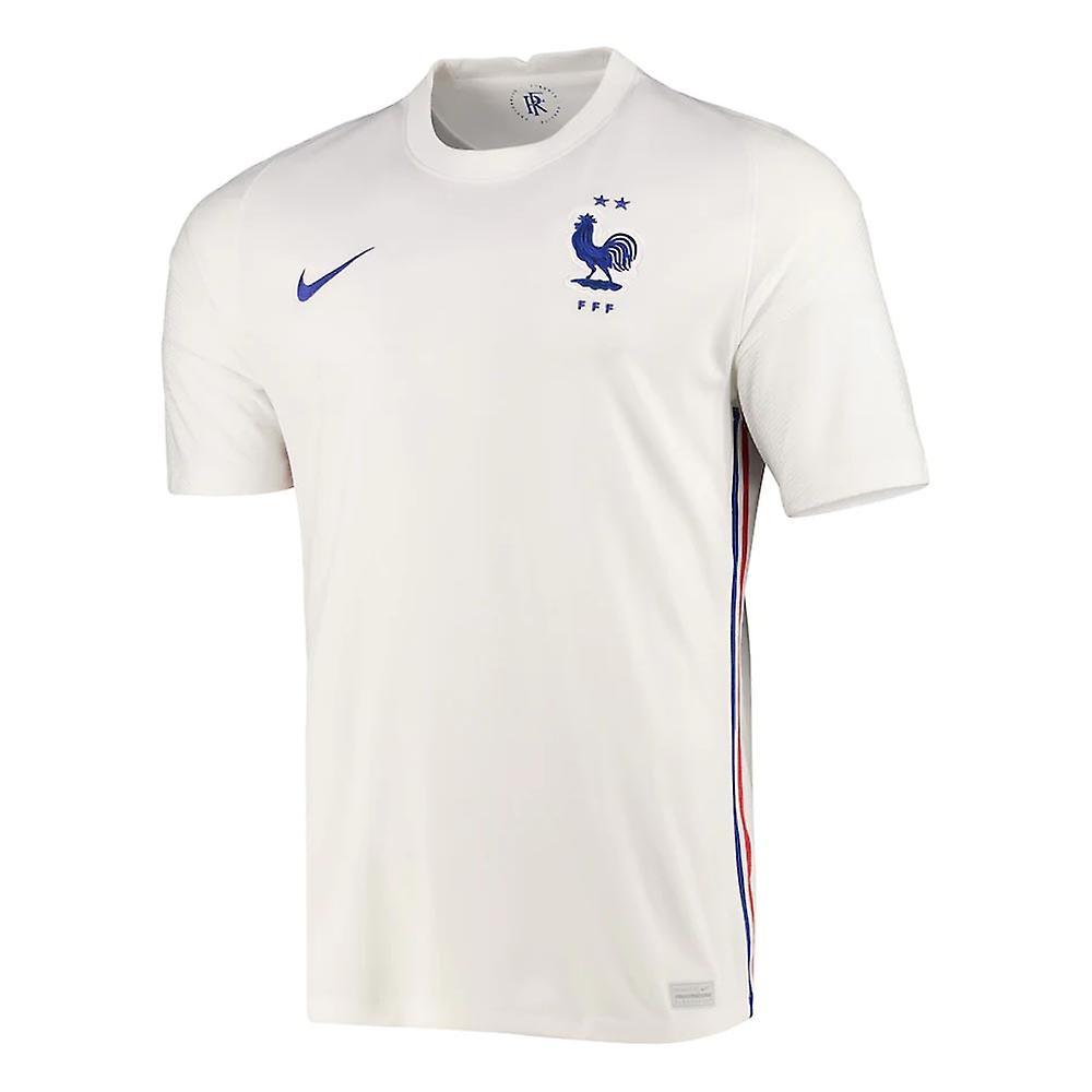 2020-2021 France Away Nike Football Shirt White XXL 50-52 inch Chest (124/136cm)