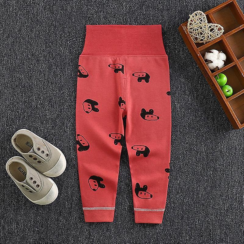 Slowmoose Cotton Baby Long Pants, Harem Newborn Leggings Infant Trousers Casual Bottoms 73 (6-9M)