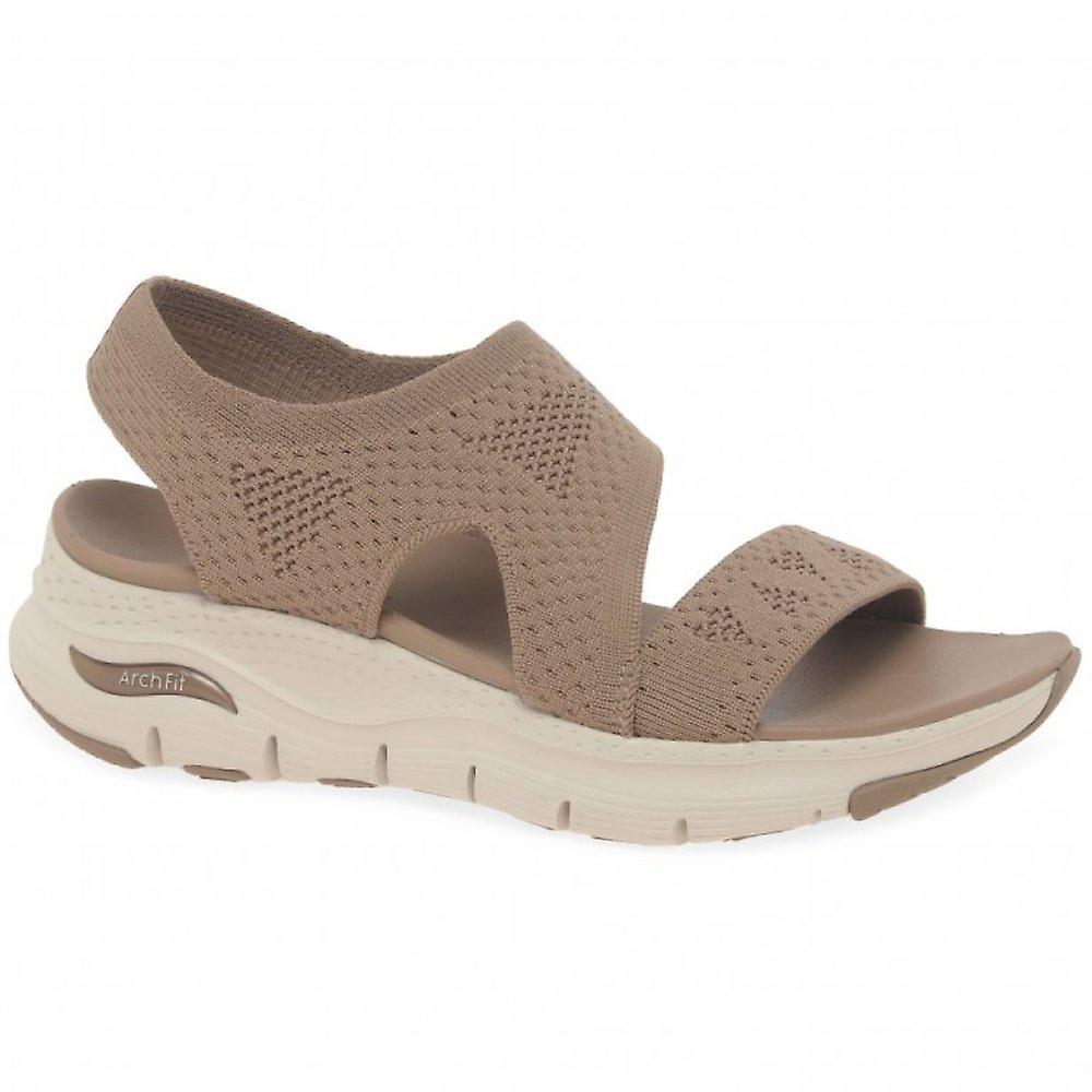 Arch Fit Sling Back Sandal Mocha