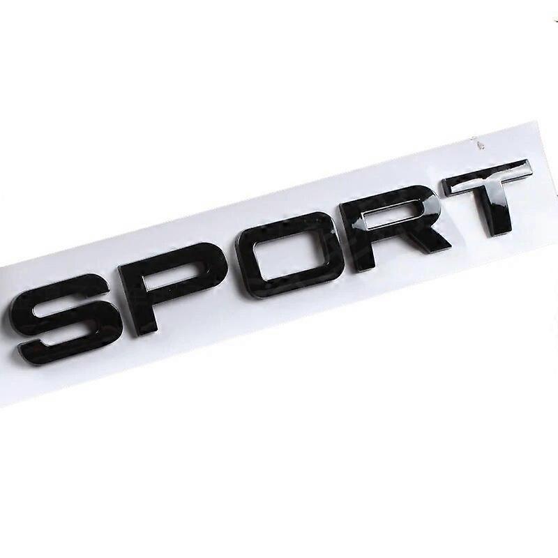 Hikig 3d ABS Logo Discovery Letters Car Front Hood Emblem Bonnet Badge For Land Rover Discovery 2 3 4 5 L462 Sport Sticker Accessories Sport Glossy...