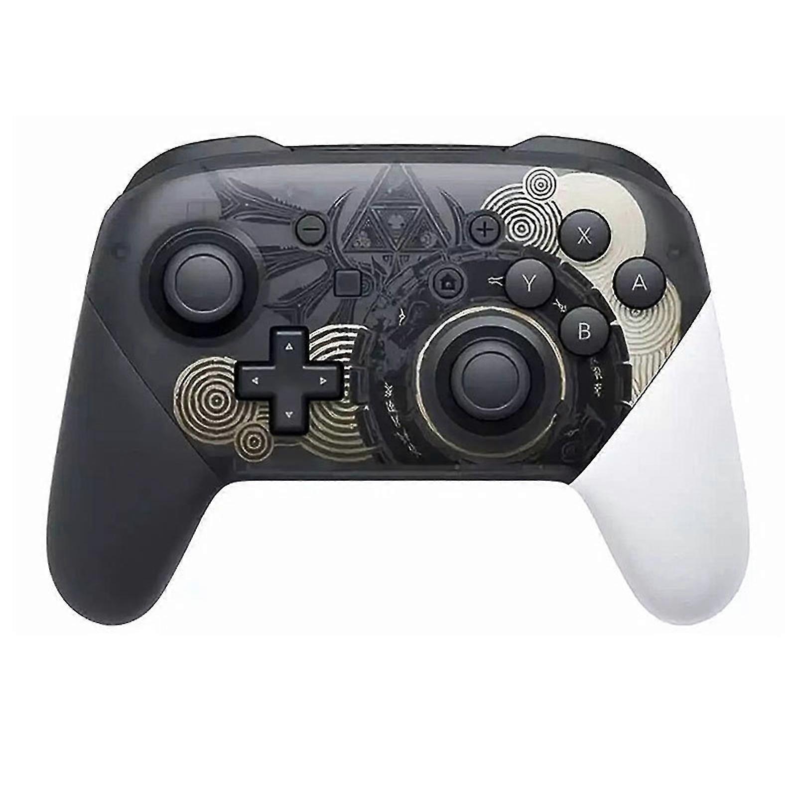 Rhafayre For Zelda Tears Of The Kingdom Switch Controller, Wireless Switch Pro Controller, Unofficial Switch Remote Gamepad With Nfc, Turbo Black