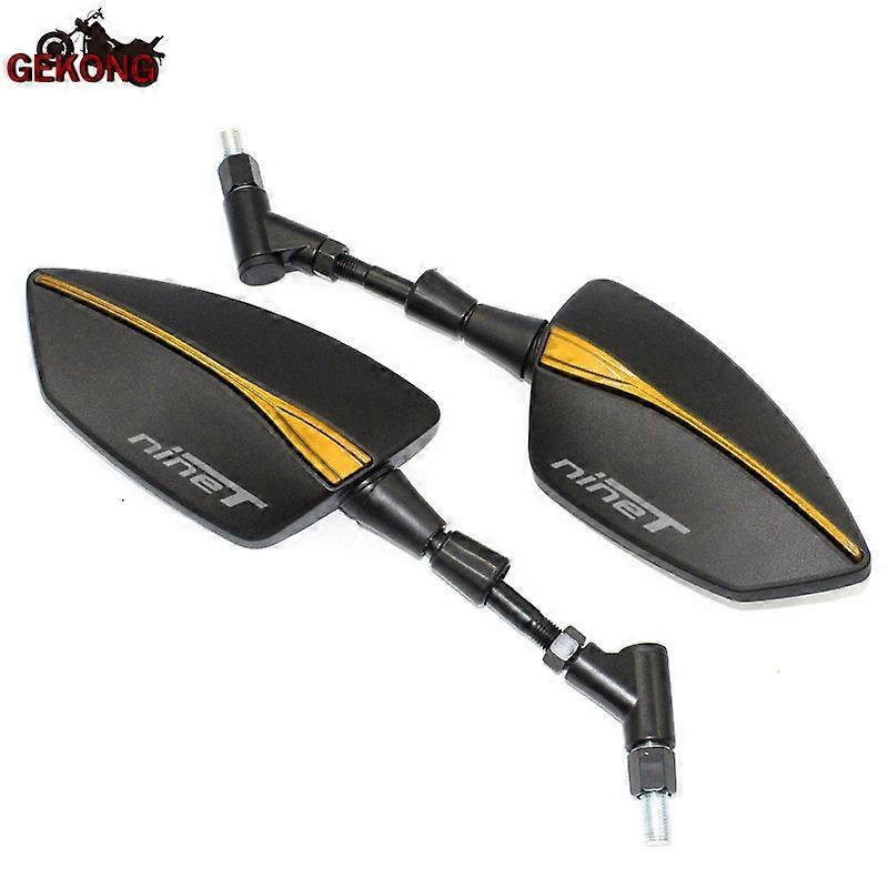 Redkid For BMW R nineT RNINET 2014 2015 2016 2017 2018 Motorcycle Side Mirror rearview Mirrors Gold