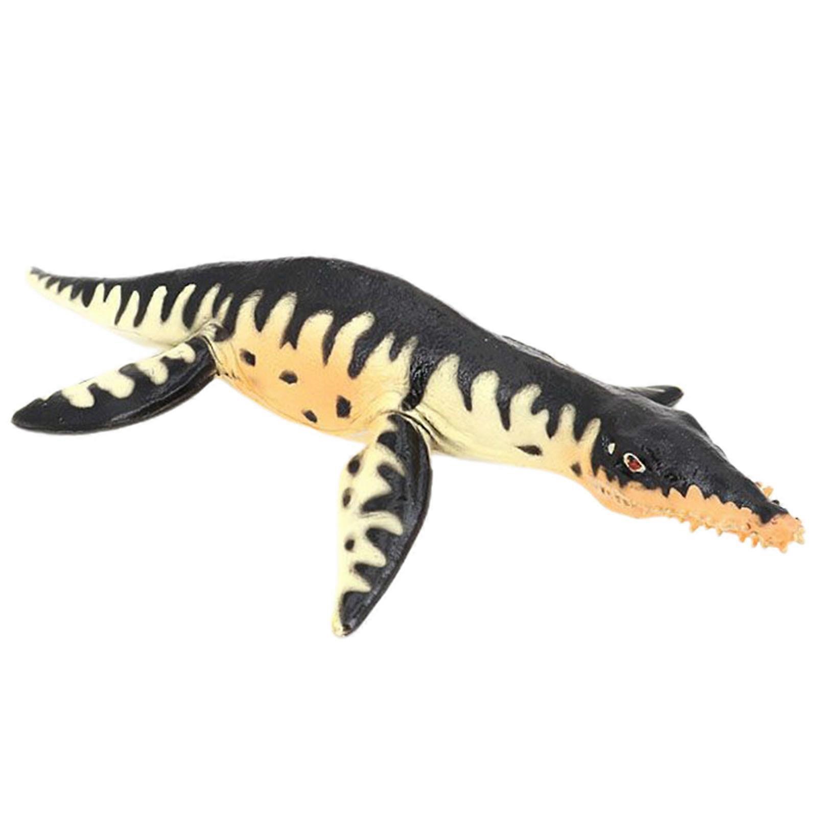 Haloppe Dinosaur Model Shape Collectible Solid Model Liopleurodon Animal Model Action Figures Kids Toy A