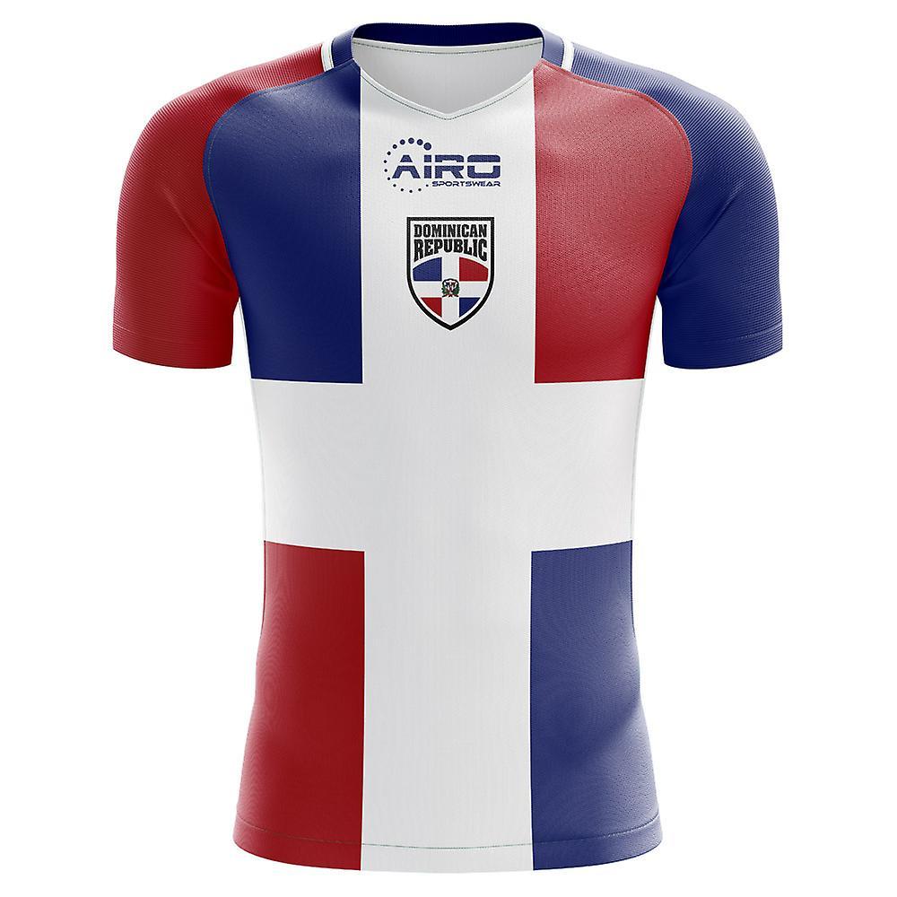 Airo Sportswear 2024-2025 Dominican Republic Home Concept Football Shirt White M