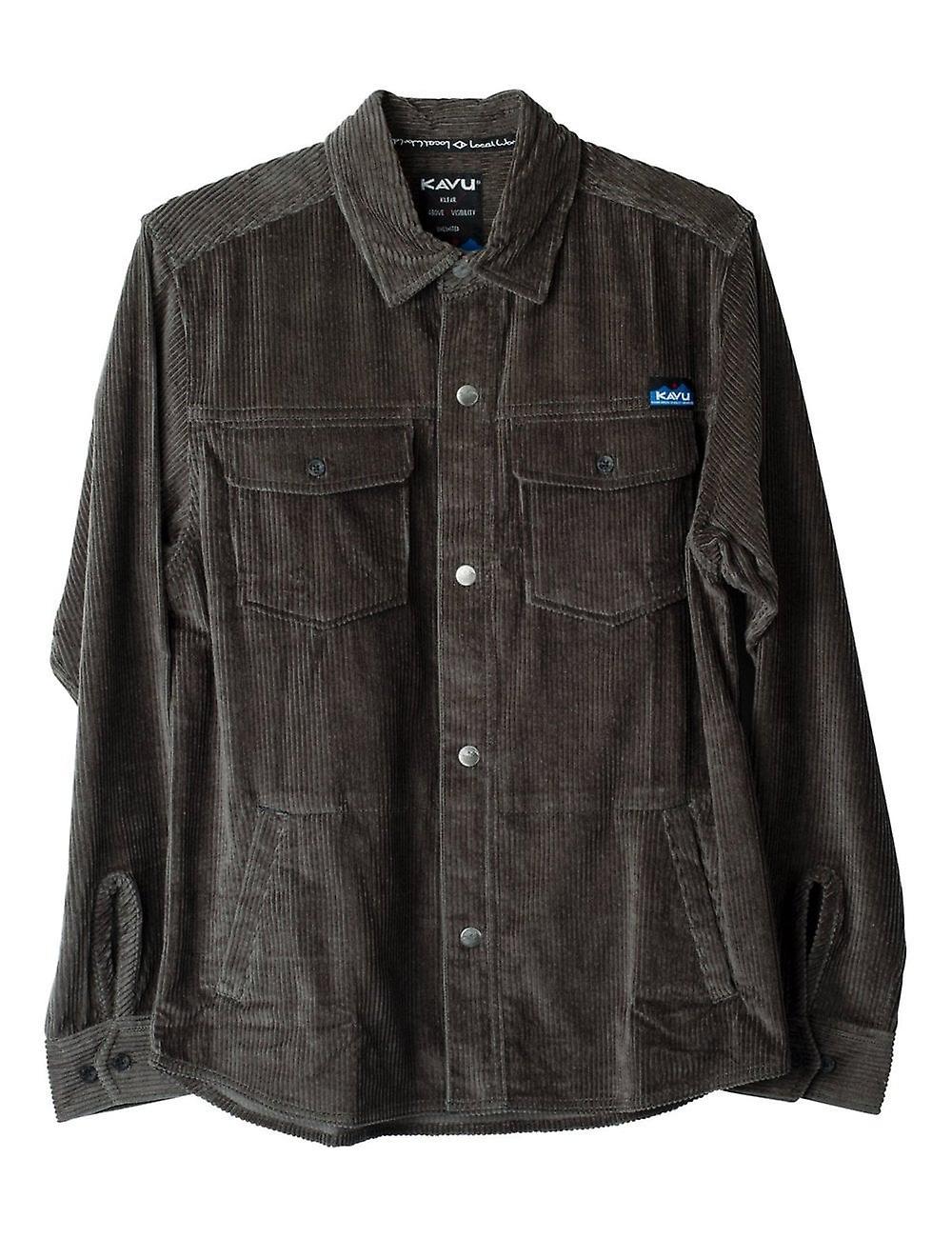 Men's Kavu Petos Cord Shirt - Tradewind Large