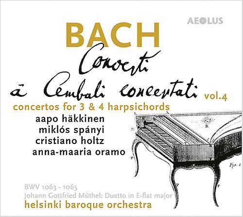 Aeolus Muthel / Hakkinen / Oramo - Concerti a Cembalo 4  [SUPER-AUDIO CD] Hybrid SACD USA import