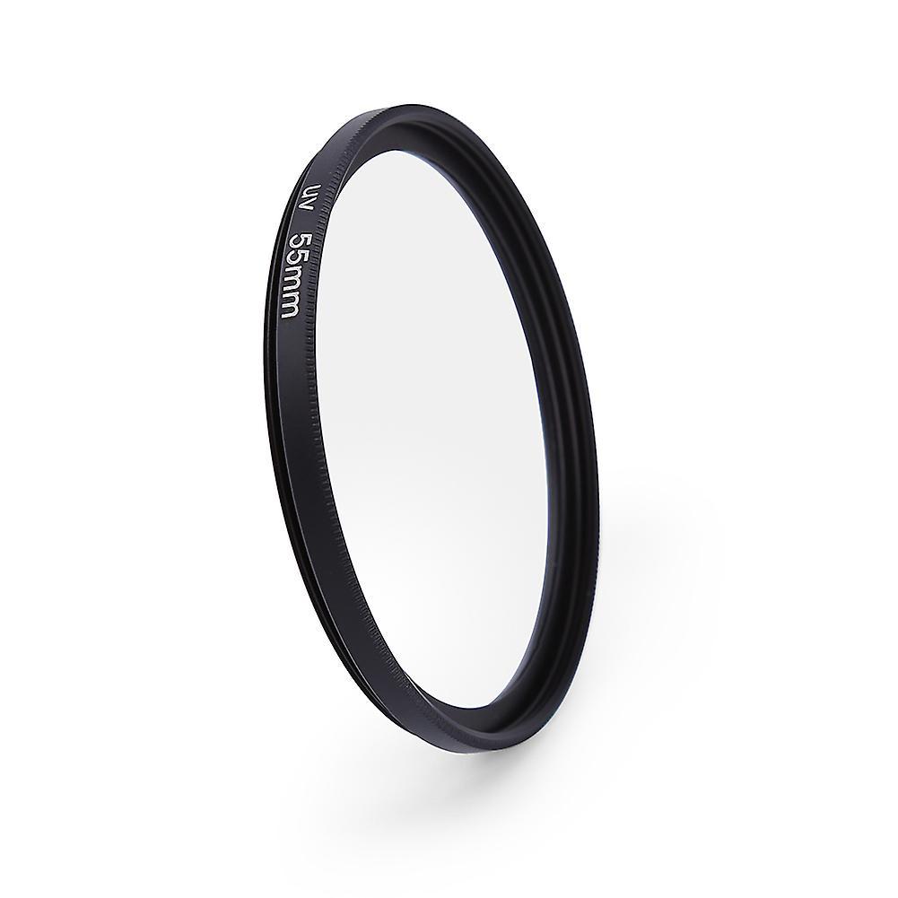 Gift 55mm UV Ultra Violet Filter Glass Lens Protector for Canon Sony Nikon Pentax