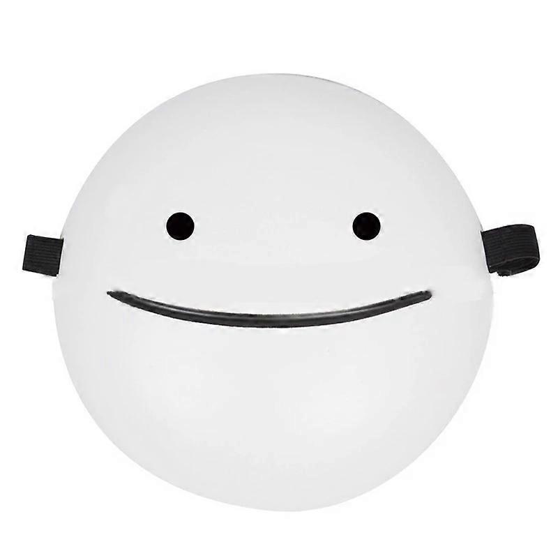 Redkid Cartoon Smile Dreams Masks Anime White Helmet Cosplay Mask Halloween Masks Party Props Accessories Cosplay Costume Fantasy