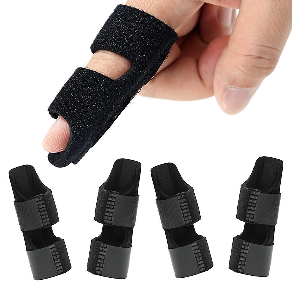 Piao 4 Pack Trigger Finger Splints Finger Brace Finger Knuckle Immobilization Broken Finger Protector Fits Index Finger Middle Finger Ring Finger A272