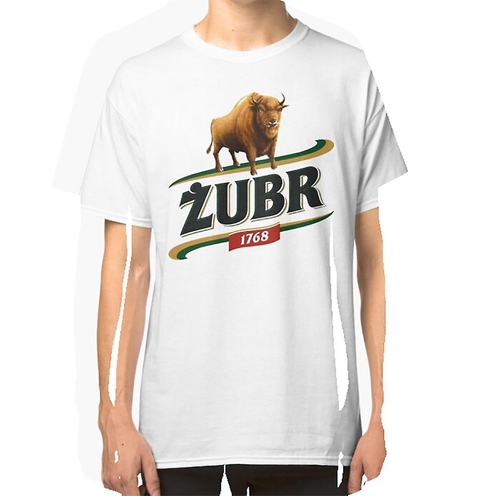 RockShark Zubr T-shirt white L