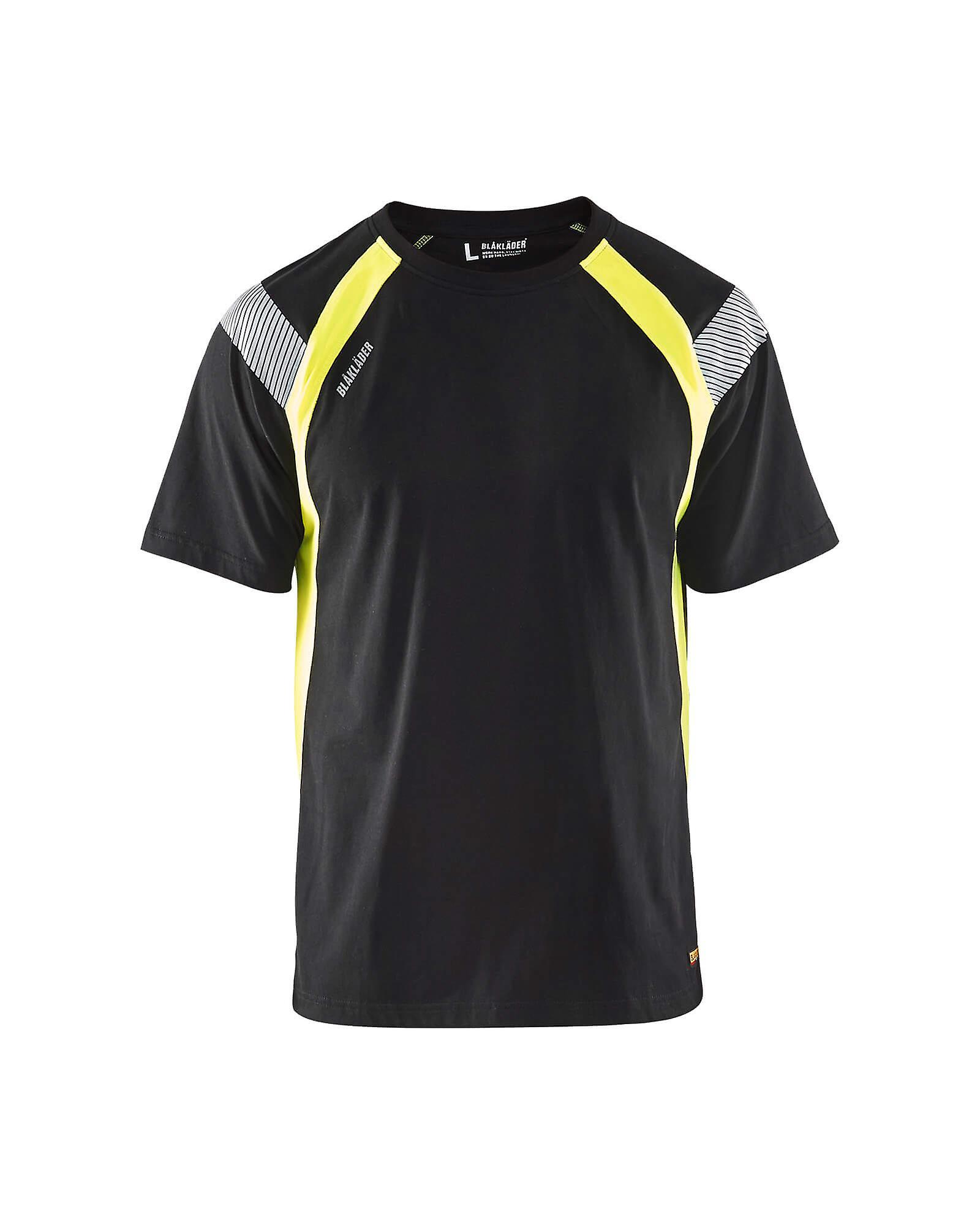 Blaklader 3332 work t-shirt - mens (33321030) Black/yellow Xxxl