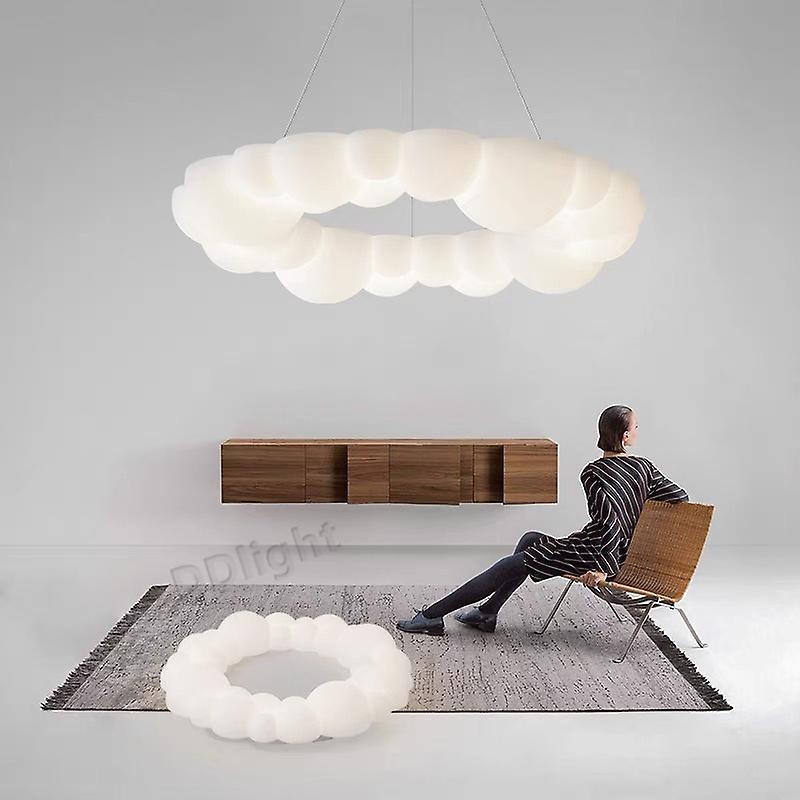 Muggys Nordic Designer Cloud Pendant Lamp Led Ceiling Chandeliers Light Modern Living Dining Room Children's Room Bedroom Ceiling Lamps Three color...