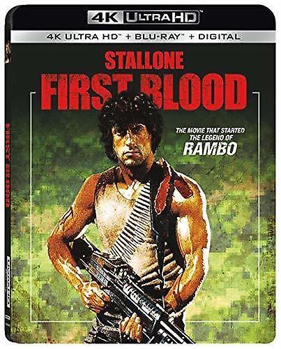 Lions Gate First Blood  [ULTRA HD BLU-RAY REGION: A USA] With Blu-Ray, 4K Mastering, Ac-3/Dolby Digital, Digital Theater System, Subtitled, Widescr...