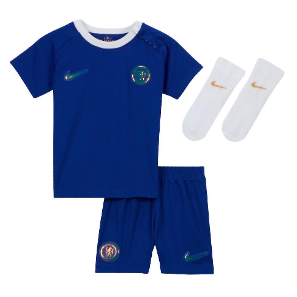 Nike 2023-2024 Chelsea Home Baby Kit Blue 12/18 Months