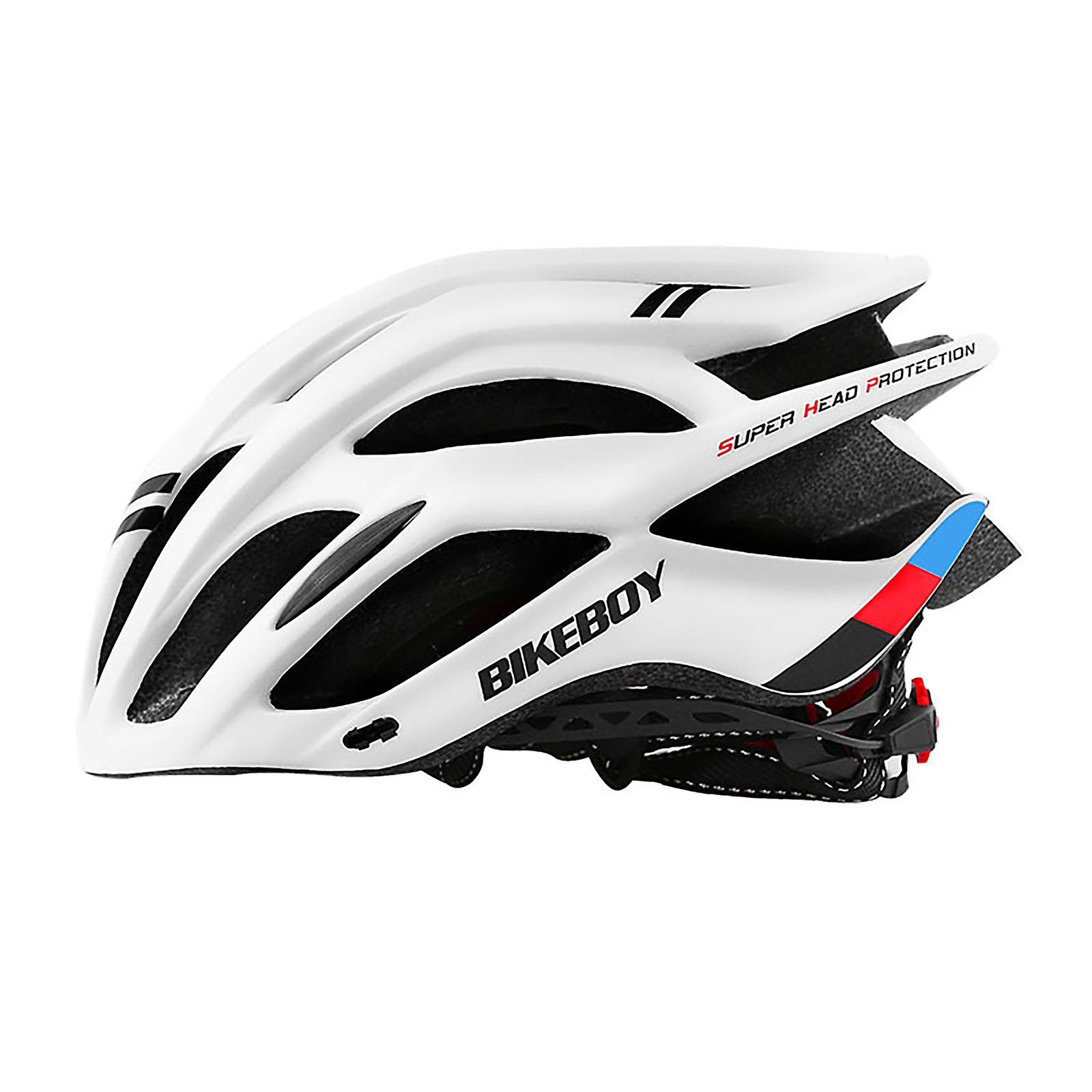 Kakanwo Cycling Helmet Bicycle Helmet Bicycle Mountainbike Helmet Equipment Accessories White Free Size