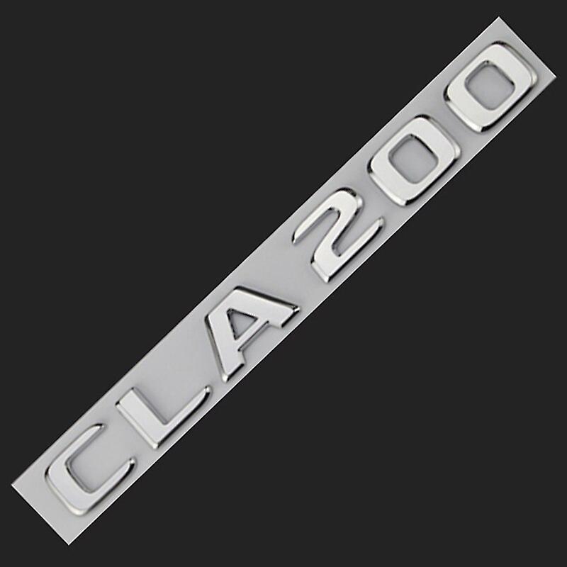 Vehicles Parts Car Interior 3d ABS Black CLA 200 Logo CLA200 Emblem Letter Sticker Car Trunk Badge For Mercedes Benz CLA200 W117 C117 W118 C118 Acc...