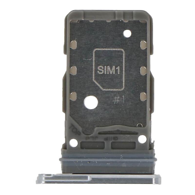 iParts4u Silver Dual SIM Tray for Samsung Galaxy S21 Ultra 5G