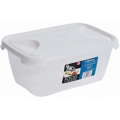 Wham Rectangular Food Storage Container White 2L