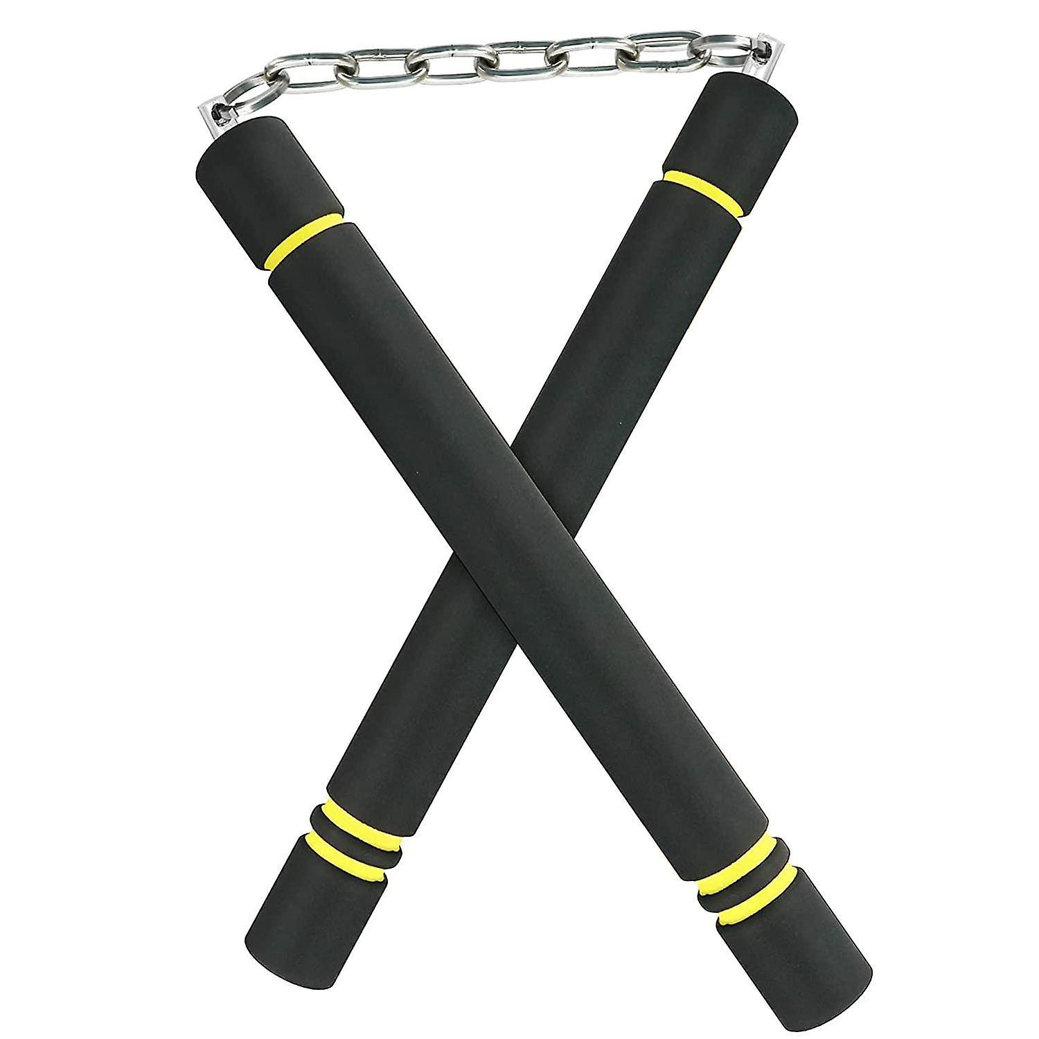 Northix Nunchaku for Training - Black