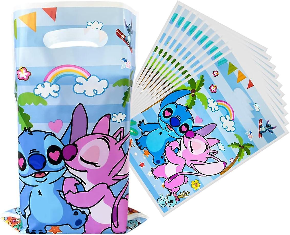 Heyone 30 Pcs Party Gift Bags For Lilo & Stitch,stitch Birthday Party Decoration Supplies,stitch Party Candies Bag