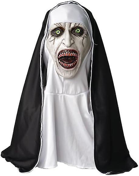 Ubiuo Adults Spooky Halloween Latex Realistic Costume - Scary Silicone Full Cover Head Mask - Cosplay Or Fancy Dress