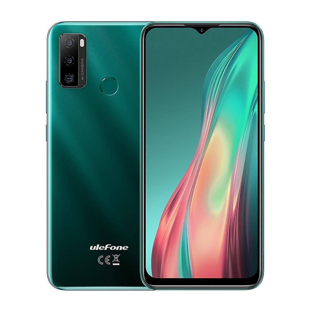 Ulefone Note 10P 3GB+128GB Cellphone 6.52" Octa Core 4G Smartphone 5500mAh Green