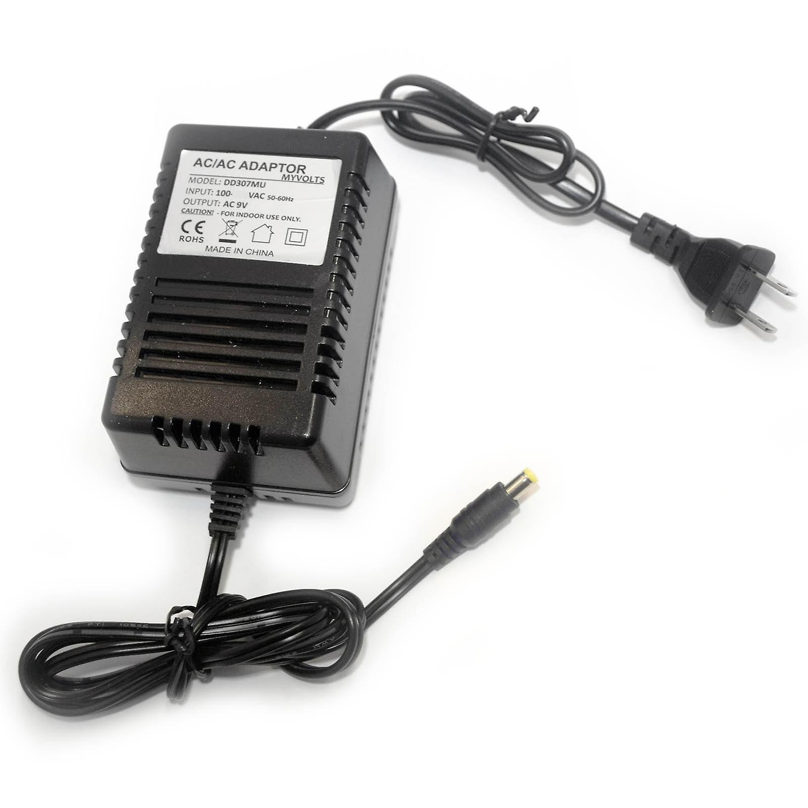 9V myVolts replacement power supply compatible with Lexicon MSA AC PSU part