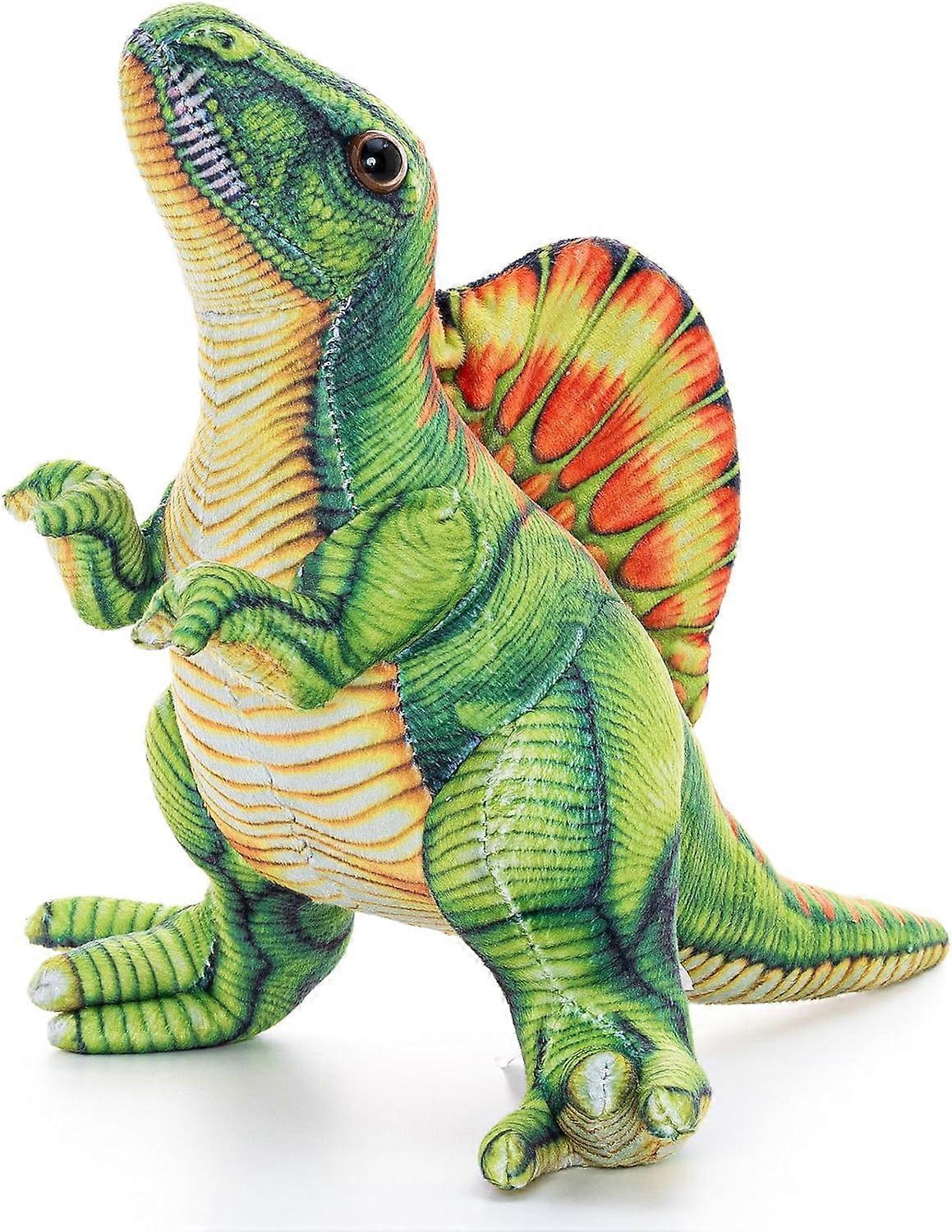 Heyone Stuffed Animal Dinosaur Plush Toys Dinosaur Plushies Boys (Green Spinosaurus, 11")