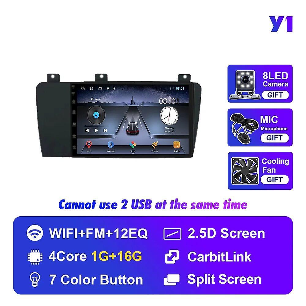 Aintier For Volvo Xc70 V70 S60 2004-2009 Android 10 Car Radio 7 Inch Autoradio Multimedia Video Player Navigation Gps Carplay Y1 1G 16G