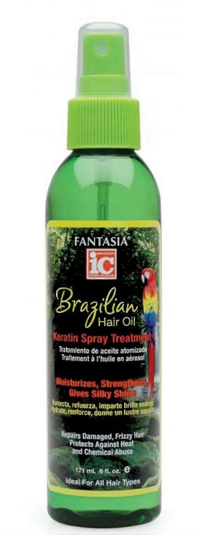 Fantasia Brazillian Hair Oil Keratin Spray Treatment 171ml Standard Size